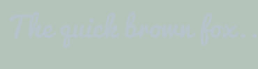 Image with Font Color B6C3CB and Background Color B5C4BB